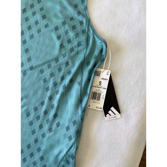 Adidas Club Tennis Climacool Graphic Tank Top NEW size SMALL - Picture 3 of 4
